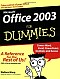 Microsoft Office 2003 For Dummies